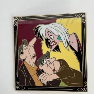 DEC D23 2026 Villains Sidekicks Mystery Cruella Jasper Horace Disney Pin D8