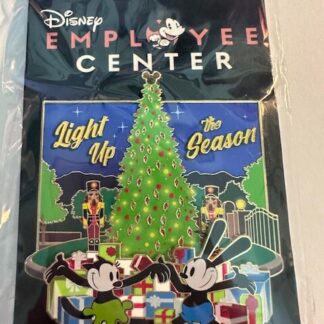DEC Light Up The Season Oswald Rabbit Ortensia  Disney Pin (B)
