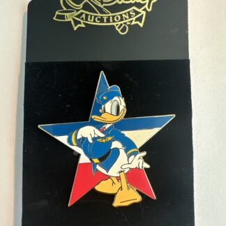 DISNEY AUCTIONS 2004 PATRIOTIC DONALD DUCK PILOT WINGS LE 500 PIN Star Army