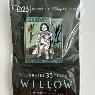 DISNEY D23 WILLOW 35TH ANNIVERSARY PIN ON CARD LE 750 B