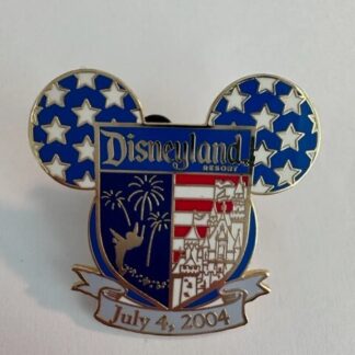 DISNEYLAND 2007 JULY THE 4TH  CAST Exclusive GIFT PIN LE (C5)
