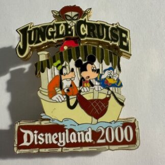 DL Jungle Cruise Goofy Donald Duck Mickey Mouse Disney Pin  (B3)