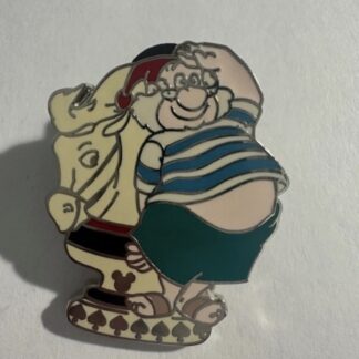 DL Mr Smee Saluting With Horse Behind Him Peter Pan Chess Hidden Disney Pin E9