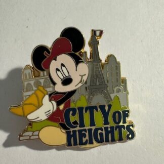 DLP Adventures Disney Knights Lights London Paris City Of Height Disney Pin (E2)