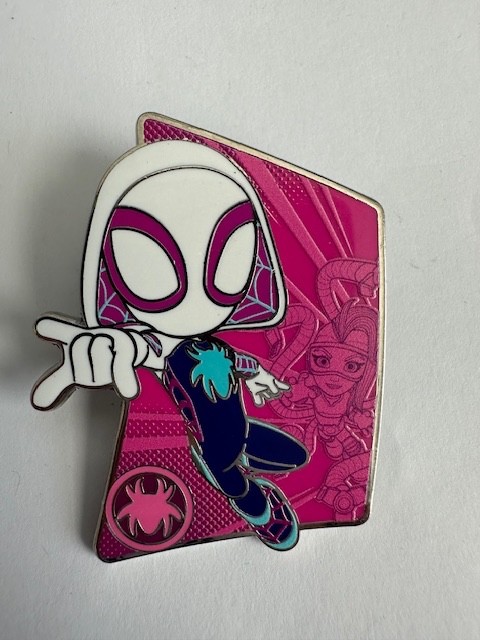 DLP Gwen Stacy Ghost Spider Spidey and his Amazing Friend 2025 Disney Pin B4