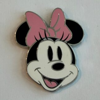 DLP - Minnie Head with Pink Bow - Dots Booster 2024 Paris Disney Pin H5
