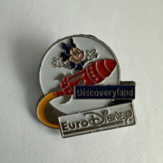 DLP Minnie Riding Red Rocket Eurodisney Discoveryland Disney Pin (D0)
