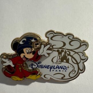 DLP Sorcerer Mickey Logo Magique 2013 Paris Disney Pin (E5)