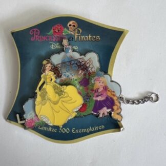 DLP Trading Day Princesses Pirates Belle Rapunzel Cinderella LE 500 Disney Pin B