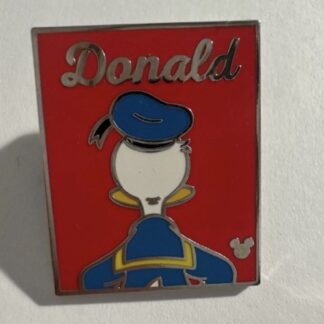 DLR - Donald Duck - Back Side Poster - Hidden Mickey 2018 Disney Pin C3