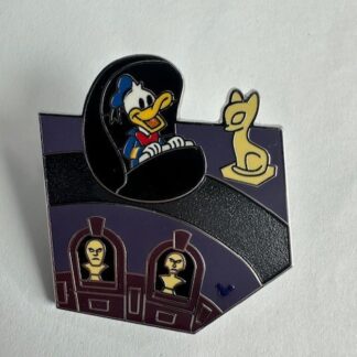 DLR - Donald Haunted Mansion Attraction Map Puzzle 2025 Disney Pin E2