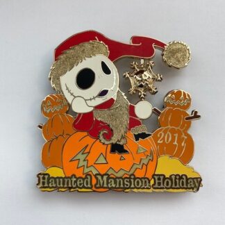 DLR Haunted Mansion Holiday 2017 Jumbo Jack Skellington NBC  Disney Pin LE (A2)