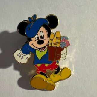 DLR - Mickey - France - International Mickey 2001 Disney Pin F6