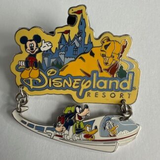 DLR - Mickey - Grizzly Peak - Disneyland Resort - Dangle 2001 Disney Pin C6