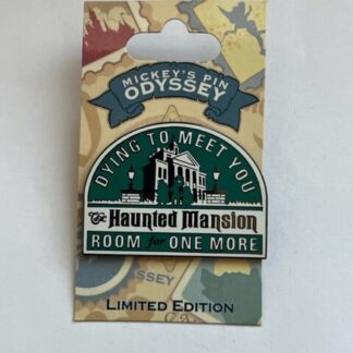 DLR Mickeys Pin Odyssey 2008 Decals Collection Haunted Mansion LE Disney Pin (B)
