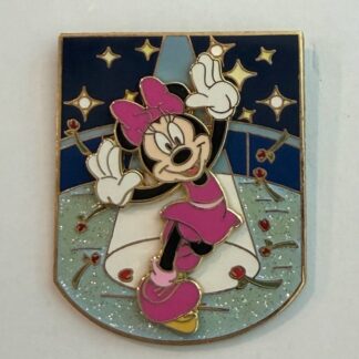 DLR - Minnie - Ice Skating - Winter Sports Series - 3D 2002 LE Disney Pin H9