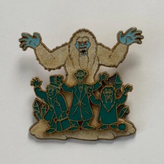 DLR Oogie Boogie's Ghost Walk 2002 LE Matterhorn - Flocked/3D Disney Pin H7