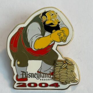 DLR Pinocchio Collection Stromboli Coins 2004 Disney Pin LE (A2)