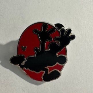 DLR - Running - Mickey Silhouettes - Hidden Mickey 2017 - 2018 Disney Pin E4