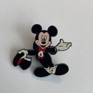 DLR Where’s Mickey Pin Event Toontown Black Red Tux Top Hat Disney Pin LE (B0)
