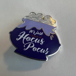 DS Hocus Pocus Cauldron Witches Glitter Disney Pin (C1)