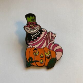 DS Jack O Lantern Series World Of Disney Cheshire Cat Pumpkin Disney Pin (B9)