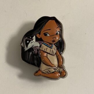 DS Store Pocahontas Meeko Animators Collection Mystery 3D Disney Pin (A6)