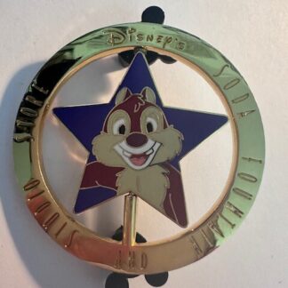 DSF DSSH Disneys Soda Fountain Stars Chip Dale Spinner Disney Pin LE 300 (D9)