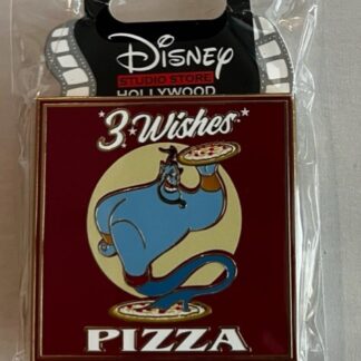 DSSH DSF D23 Expo 2022 Aladdin Genie 3 Wishes Pizza Series LE 500 Disney Pin (B)