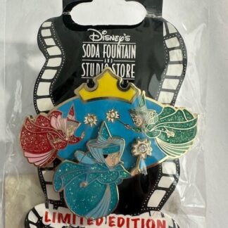 DSSH DSF Fairies Pin LE 300 Sleeping Beauty Pin (B)