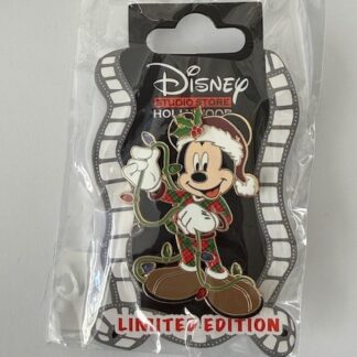 DSSH - Mickey - Santa Hat and Lights - Christmas Pajamas DSF 2023 Disney Pin B