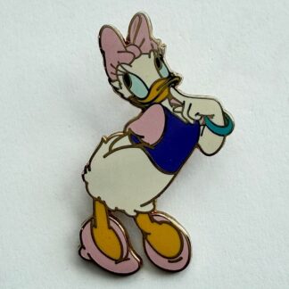 Daisy Duck Thinking # 63251 Finger on Lip Disney Pin H5