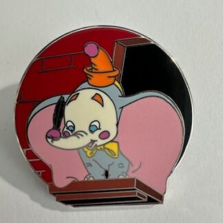 Disguises - Reveal/Conceal - Dumbo as a Clown 2019 Disney Pin F1