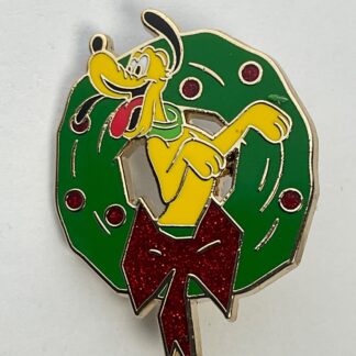 Disney 2024 Mickey’s Very Merry Christmas Party Pluto Mystery Wreath Pin G4
