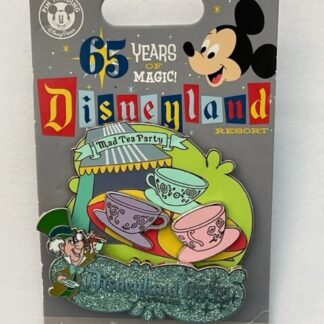 Disney 65 Years of Magic Mad Tea Party Mad Hatter Teacups LE 2000 Pin (B)