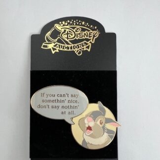 Disney Auctions - Film Quote Pin Thumper Bambi LE 100 Disney Pin (B)