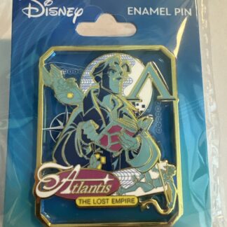 Disney BoxLunch Loungefly Atlantis The Lost Empire Milo Stained Glass Enamel Pin