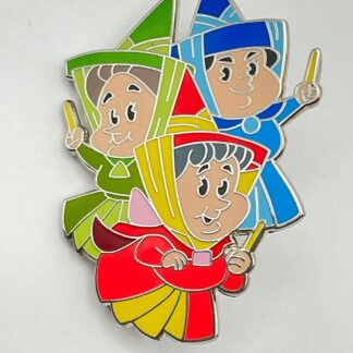 Disney Build a Pin Starter 2024 Merryweather Flora Fauna Good Fairies H2