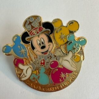 Disney Card Club 2013 EXCLUSIVE Limited Mickey Mouse Balloon 30th Pin (C5)