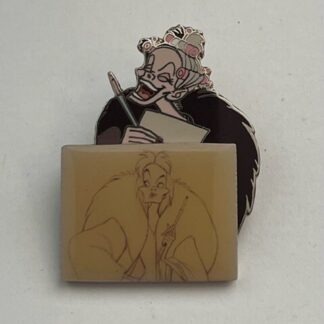 Disney Catalog Villain Boxed Pin Set Cruella 101 Dalmatians Disney Pin LE (A8)