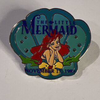 Disney Count Down To Millennium Pin The Little Mermaid November 17, 1989 A4