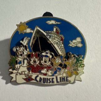 Disney Cruise Line DCL Captain Mickey Goofy Minnie Pluto Donald Disney Pin (E2)