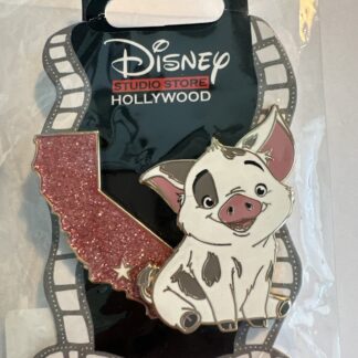 Disney D23 2025 California Series Moana Pua Pig Pin LE 300 DSSH (B)