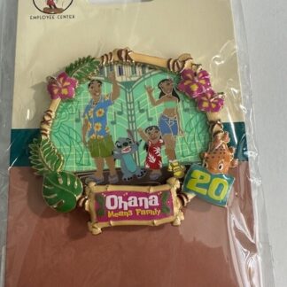 Disney DEC 20 Lilo & Stitch Ohana Means Family LE Pin Graceland Elvis (B)