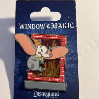 Disney DLR Windows to the Magic Pin LE 1000 Dumbo & Timothy Mouse B