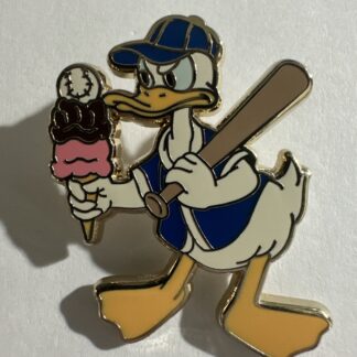 Disney DSF Baseball Donald Duck with Bat Pin Traders Delight LE 300 PTD Pin (C9)