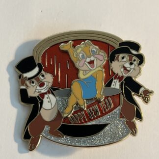 Disney DSF Chip and Dale with Clarice Happy New Year 2012 LE 150 Pin (B5)