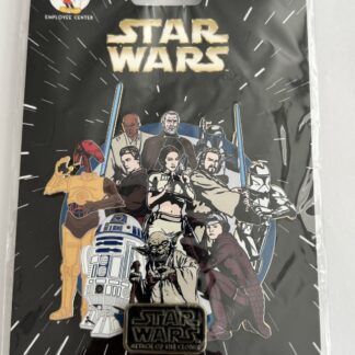 Disney Employee Center DEC Star Wars Cluster Attack Of the Clones Cast Pin LE B