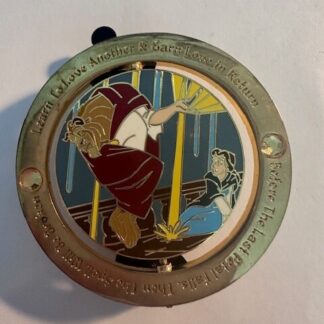 Disney Enchanted Emblems Pin Beauty and the Beast (D9)