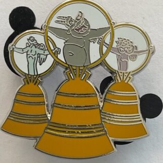 Disney Holiday Gargoyles Jingle Bells Hunchback Pin (C6)